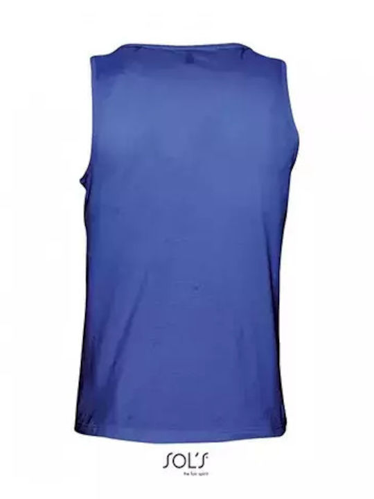 Sol's Justin Bărbătesc Tricou Promotional Mânecă Scurtă Blue