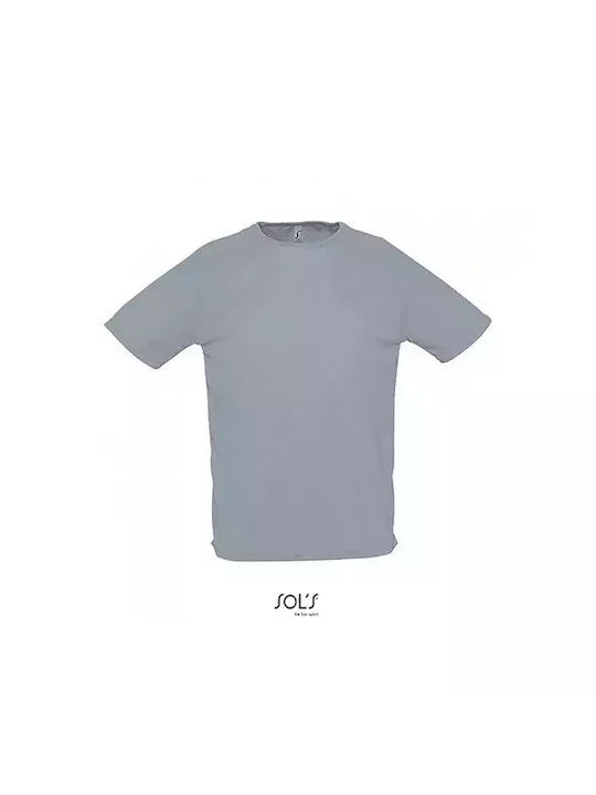 Sol's Sporty Men's Short Sleeve Promotional T-Shirt Grey