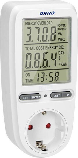 Orno Contor de Consum de Curent pentru Putere Maximă de până la 3.68kW