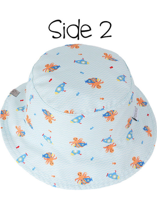 Flapjackkids Παιδικό Καπέλο Bucket Υφασμάτινο Αντηλιακό Πολύχρωμο
