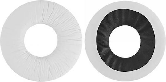 Set 2 Bureți pentru Căști Edman Sony Mdr-v150 V200 V250 V300 V400 Zx110 Zx300 Zx310 Spumă cu Memorie Albă