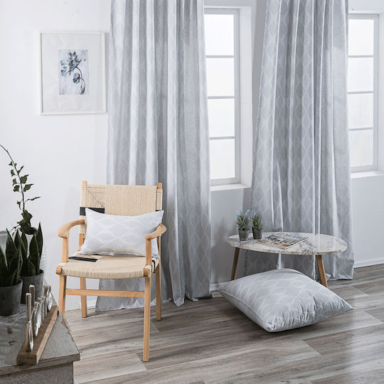Teoran Vivero με Τρουκς Γκρι 140x275εκ.