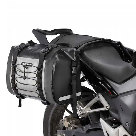 Rockbros AS-010BGR Σετ Πλαϊνές Βαλίτσες Μοτοσυκλέτας 60lt σε Γκρι Χρώμα
