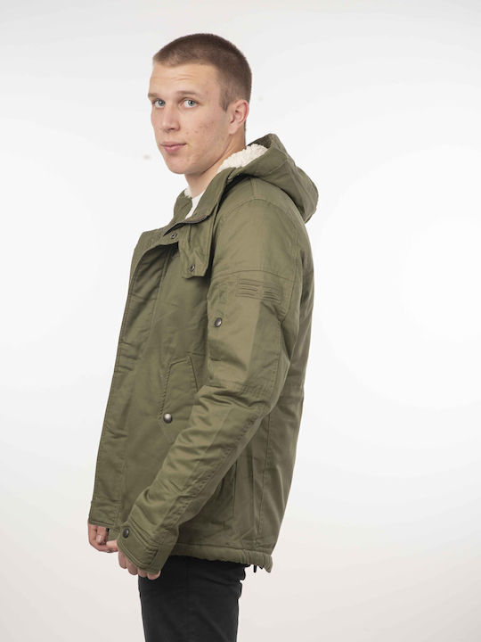 Winter Jacket Parka Khaki