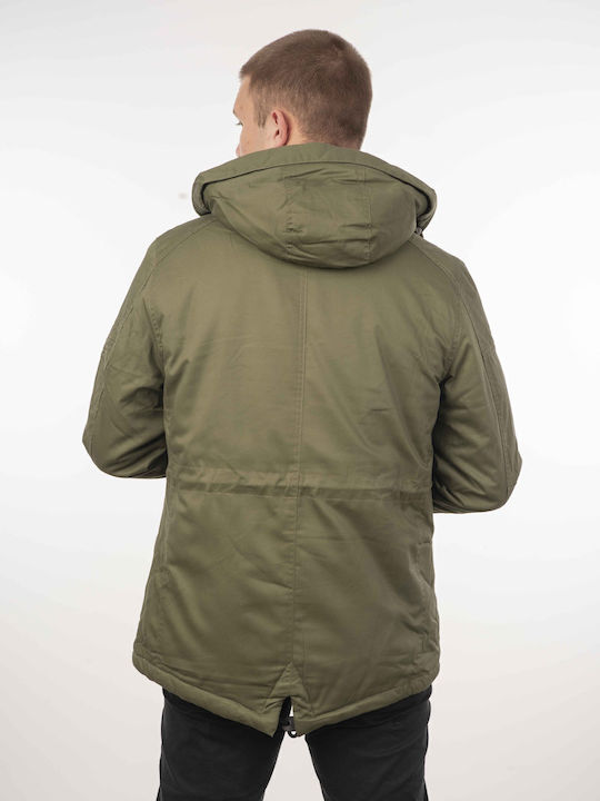 Winter Jacket Parka Khaki