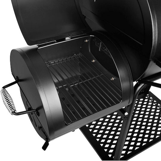 Thermogatz KRV-SMOKER 18 Holzkohlegrill mit Deckel und Räuchergerät 68cmx41.5cm