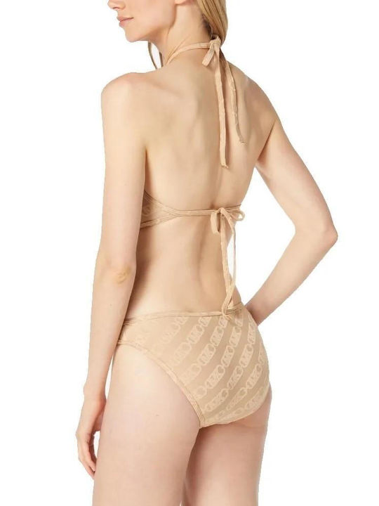 Michael Kors One-Piece Swimsuit Beige