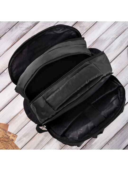 Paolo Peruzzi Wasserdicht Tasche Rucksack für Laptop 14" MacBook Pro 14-Zoll M2 2023/M1 2021 in Schwarz Farbe T-102-BL