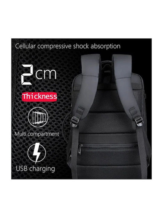 MeiNaili Backpack Αδιάβροχο Μαύρο