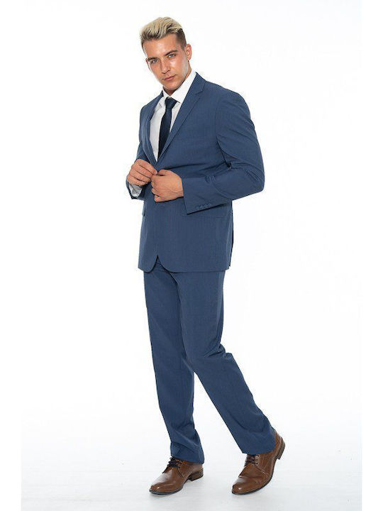 Cor's Men's Suit Blue