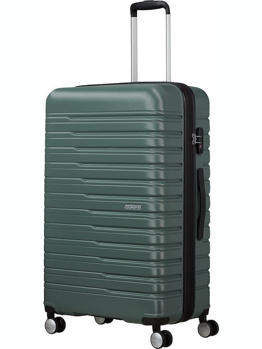 American Tourister Spinner Exp Μεγάλη Βαλίτσα Ταξιδίου Σκληρή Dark Forest με 4 Ρόδες Ύψους 78εκ.