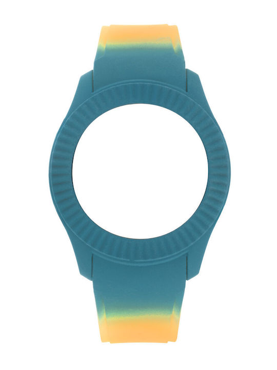WATX & CO Curea de cauciuc 43mm