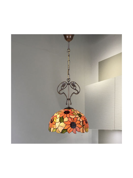 Viro Pendul Candelabru pentru 30 becuri E27 Multicolor