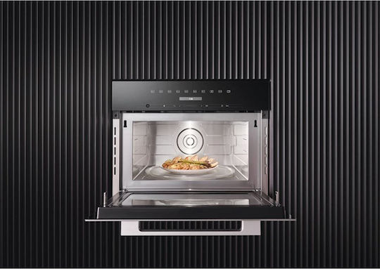 Miele M 7244 TC Eingebauter Mikrowellenherd mit Grill 46Es Schwarz