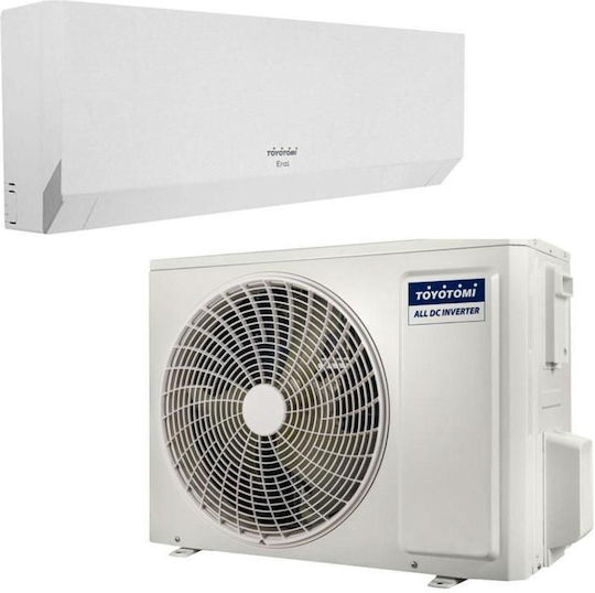 Toyotomi Erai Κλιματιστικό Inverter 24000 BTU A+++/A+ με Τεχνητή Νοημοσύνη Mystery White