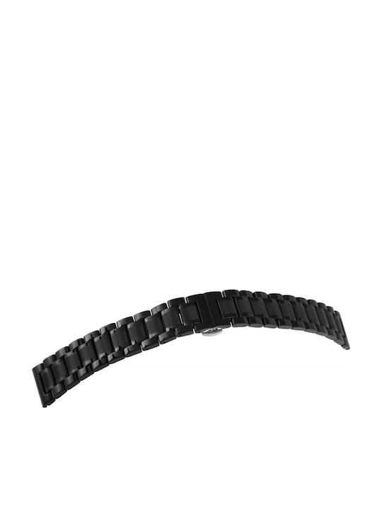 New Era Metallic-Armband Schwarz 20mm