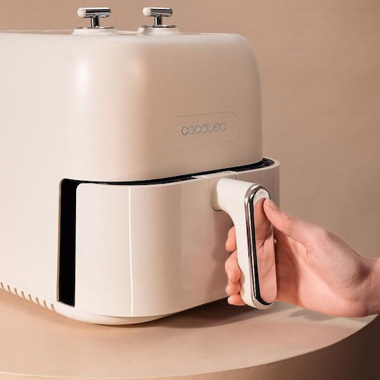Cecotec Cecofry Antique 5000 Air Fryer 5lt Μπεζ