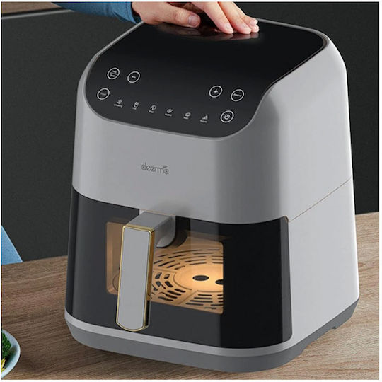 Deerma Air Fryer με Wi-Fi 5.5lt Λευκό DEM-KZ130W