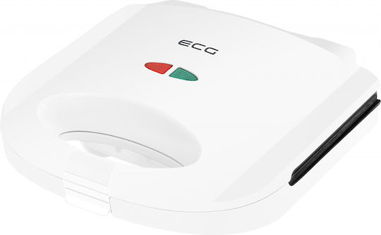 ECG S 1170 Τοστιέρα για 2 Τοστ 750W Λευκή