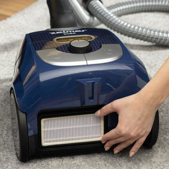 Zelmer Cuba Staubsauger 650W Eingetütet 3Es Blau