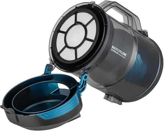 Sencor SVC 1086TQ Ηλεκτρική Σκούπα 700W με Κάδο 3.5lt Γαλάζια