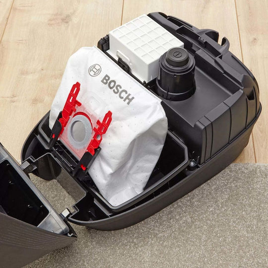 Bosch BGL6POW2 Aspirator 850W cu sac 4lt Neagră