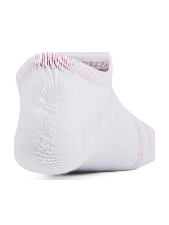 Under Armour Ua Essential Αθλητικές Κάλτσες Λευκές 3 Ζεύγη