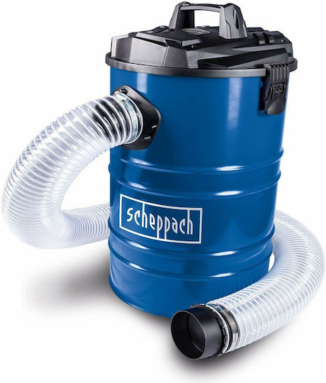 Scheppach Ash Vacuum 1200W with 65lt Waste Container