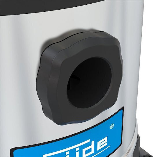 Güde Прахосмукачка За Течности / Твърди 1200W с Неръждаема Стомана Контейнер 12лт