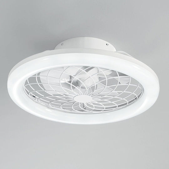 Fan Europe Etesia Deckenleuchte 50cm mit Leuchte Weiß