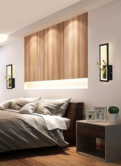 Ph059 Wall Lamp LED Black 32x12.5x8 cm
