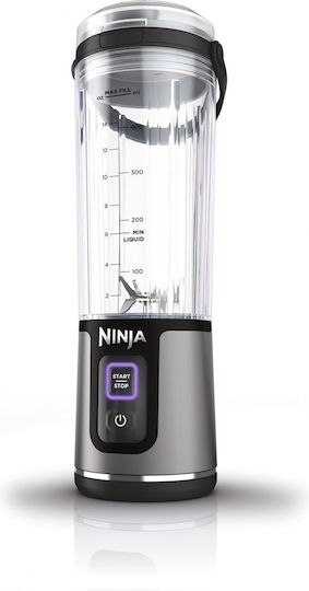 Ninja Blast Блендер с Пластмасова Кана 530 мл 7.4V Черен