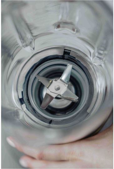 Zelmer ZSB4850 Μπλέντερ με Γυάλινη Κανάτα 1.75 lt 1250W Γκρι