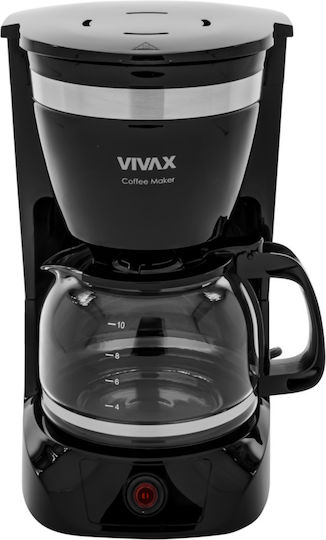 Vivax CM-08126F Καφετιέρα Φίλτρου 800W Black