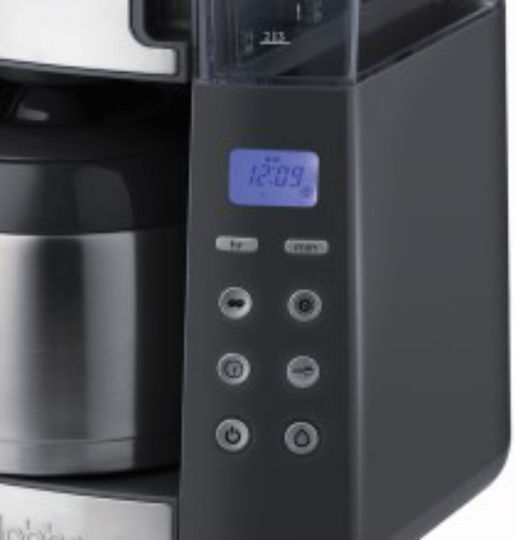 Russell Hobbs Grind & Brew Προγραμματιζόμενη Καφετιέρα Φίλτρου 1000W Inox