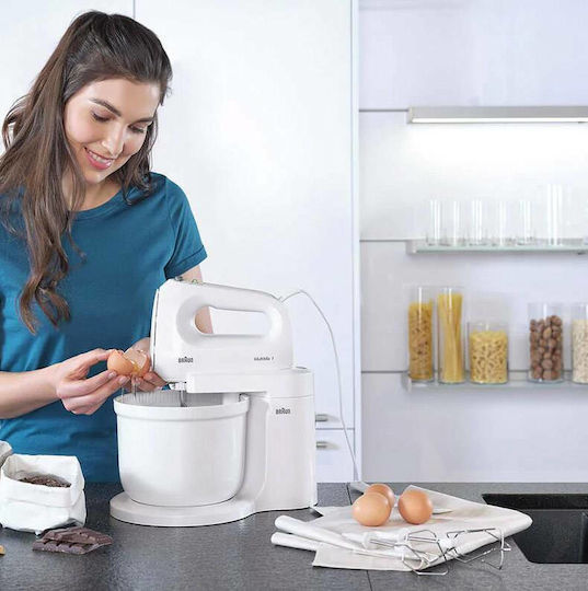 Braun HM 1070 WH Mixer with Plastic Container 3lt 400W White