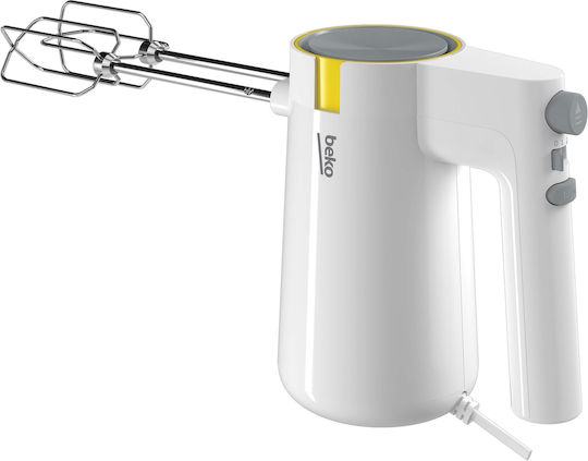 Beko Mixer mit Edelstahlbehälter Weiß 425W
