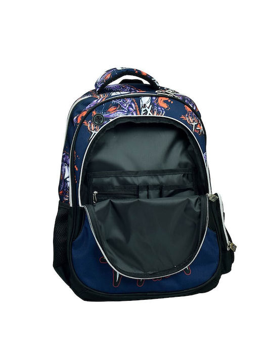 T-rex Schulranzen Rucksack Grundschule Mehrfarbig mit Flaschenhalter 30lt 357-20031