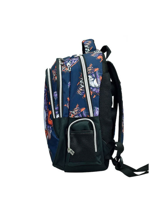 T-rex Schulranzen Rucksack Grundschule Mehrfarbig mit Flaschenhalter 30lt 357-20031