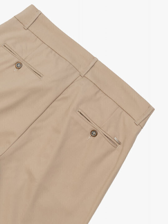 Trousers Chino in Slim Fit Beige
