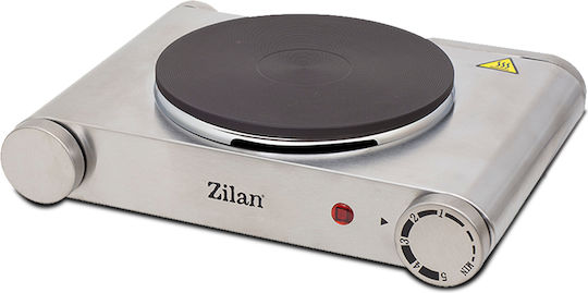 Zilan Enamel Countertop Single Burner Gray