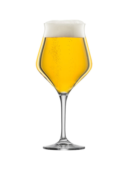 Eisch Σετ Ποτήρια Μπύρας από Γυαλί Κολωνάτα 435ml 2τμχ