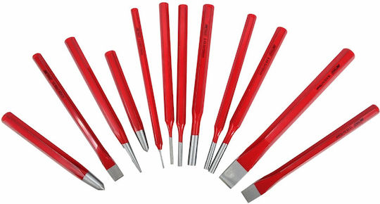 AW Tools Satz Meißel | Handpunzwerkzeuge 12 Stück 992-0498