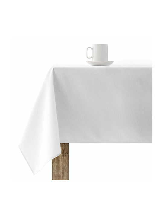 Belum Tablecloth Cotton Stain Resistant White 100x180cm