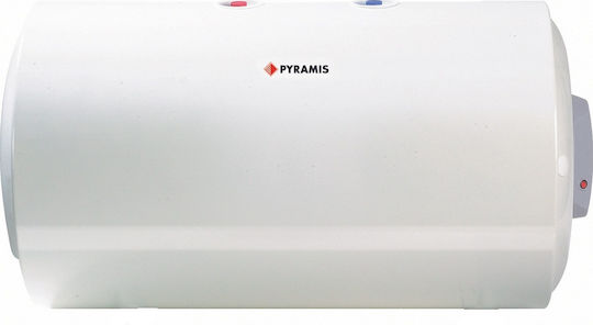 Pyramis Ηλεκτρομπόιλερ 60lt Glass Οριζόντιο 3.5kW