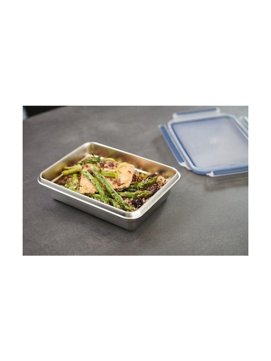 Tefal Masterseal Δοχείο Φαγητού Inox Ασημί 1.2lt