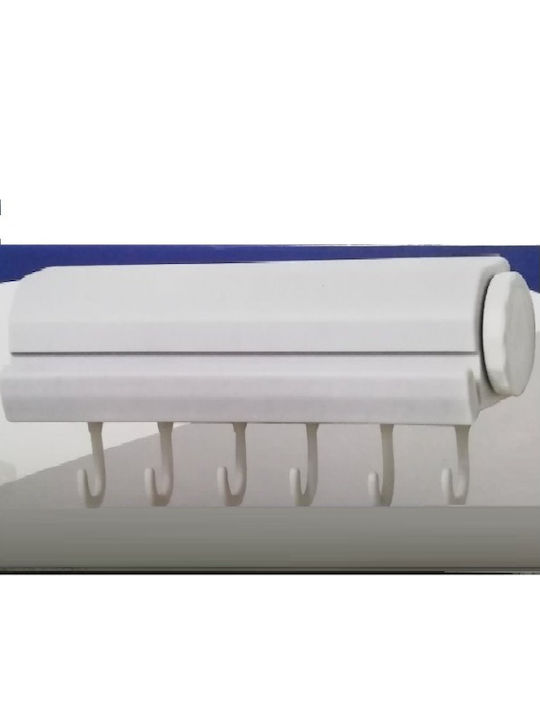 Factory LY 27644 Απλώστρα Βιδωτή από Πλαστικό για το Μπαλκόνι