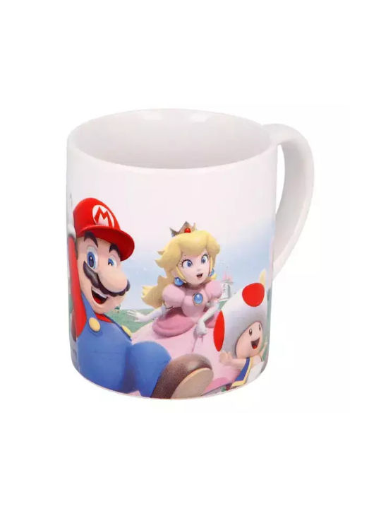 Stor Super Mario Cană Ceramică Multicoloră 325ml 1buc