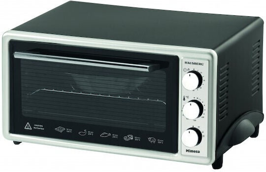 Hausberg HB-8015 Turbo Fan Electric Countertop Oven 48lt No Burners Hot Air