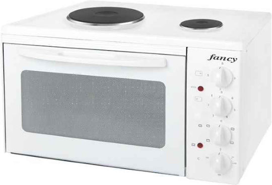 Fancy Elektrisches Backöfen & Kochplatten Kochnische 31lt mit 2 Kochfelder